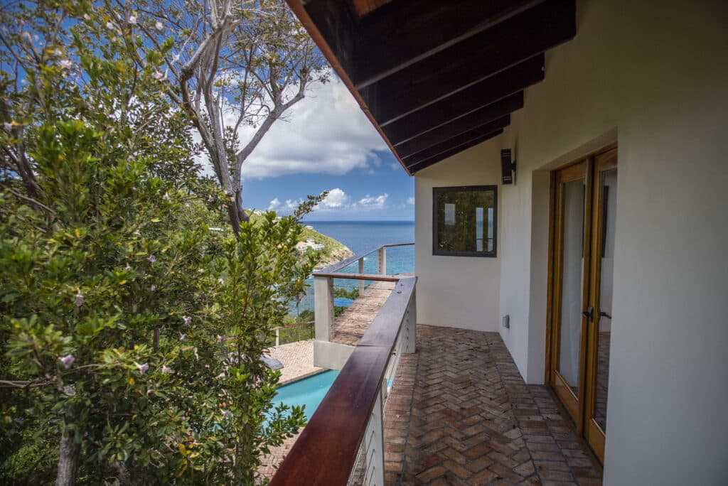 Vacation home rentals, including Mahogany Villa rental in St. Thomas, provided ample space.